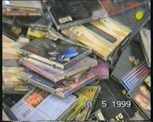 CD�ka v n�sypce drti�e